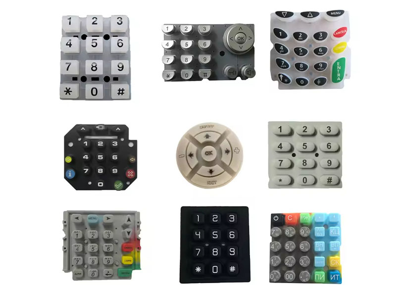 High Performance Silicone Keypad
