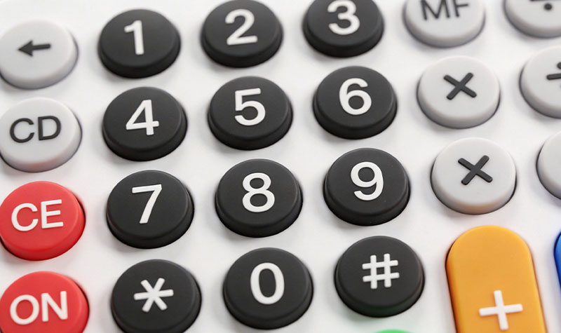 consumer electronics silicone keypad 3