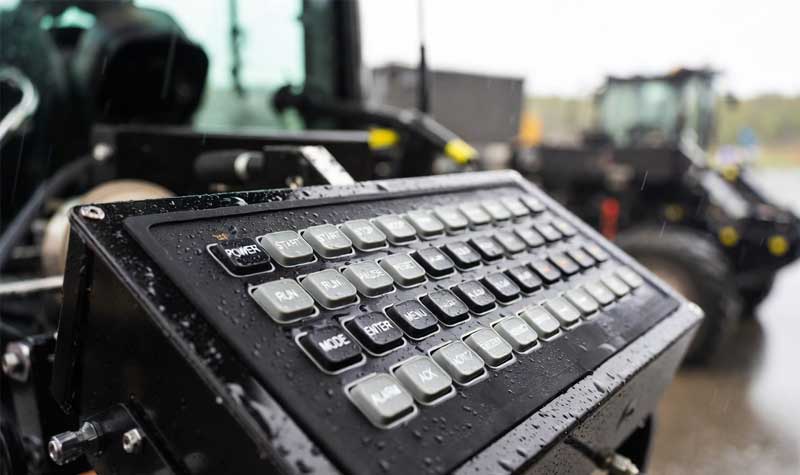 Waterproof silicone keypads Industrial Equipment Outdoor Control Panels