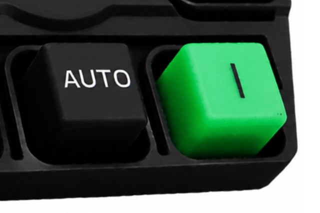 Environmental sealed silicone keypad with a watertight design against the ingress of water, splashes, dirt, chemicals, and contaminations