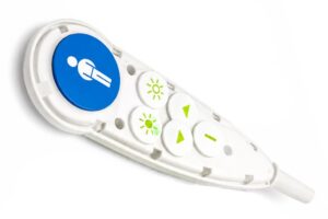 Silicoen keypad for remote controller with ease of installation and undercut design