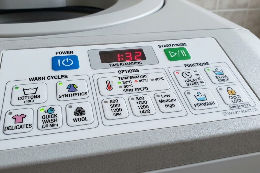 waterproof membrane keypad switch in user interface of appliances