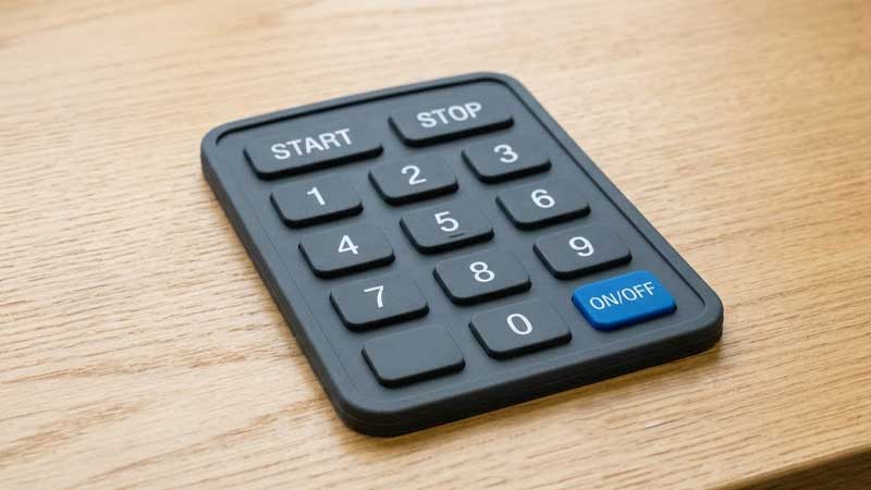 silicone keypad